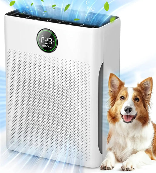 Air Purifiers for Large Rooms & Pets, Washable Filter, 2200sq.ft